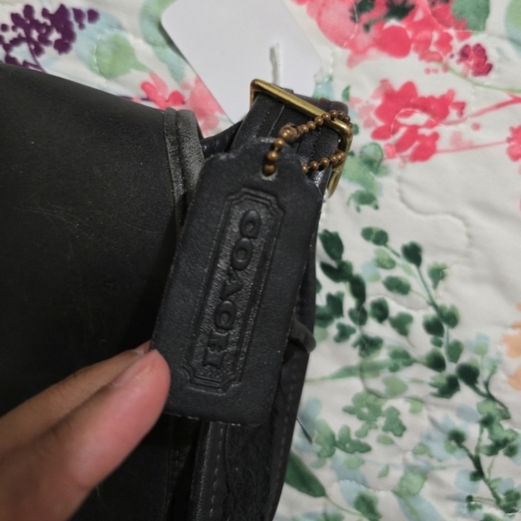 COACH VINTAGE BLACK BRIEFCASE - Picture 8 of 9